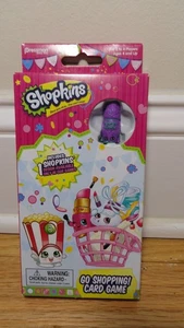 Shopkins Go Shopping Card Game With Collectible Figure - Picture 1 of 2