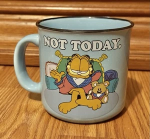 Garfield "Not Today" Ceramic Mug Holds 20 Oz 2024 Paws, Inc. - Picture 1 of 5