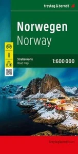 Norwegen, Straßenkarte 1:600.000, freytag & berndt | Freytag & Berndt | Deutsch - Bild 1 von 7