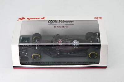 Spark 1/43 Alfa Romeo C38 Kimi Raikkönen Fiorano Circuito Shakedown 2019 S6083 - Immagine 1 di 4