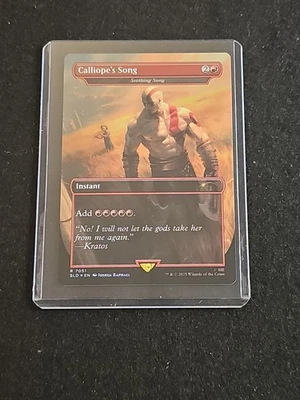 Calliope's Song MTG Secret Lair NM Foil - Image 1 of 4