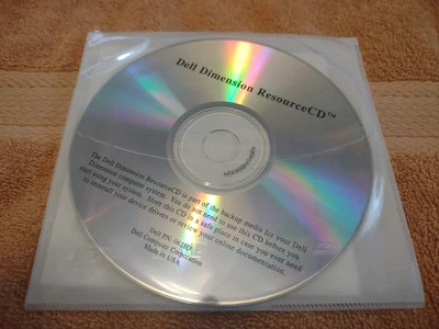 Dell Dimension Resource CD P/N 0628D with original case & instructions *SEALED* - Image 1 of 2