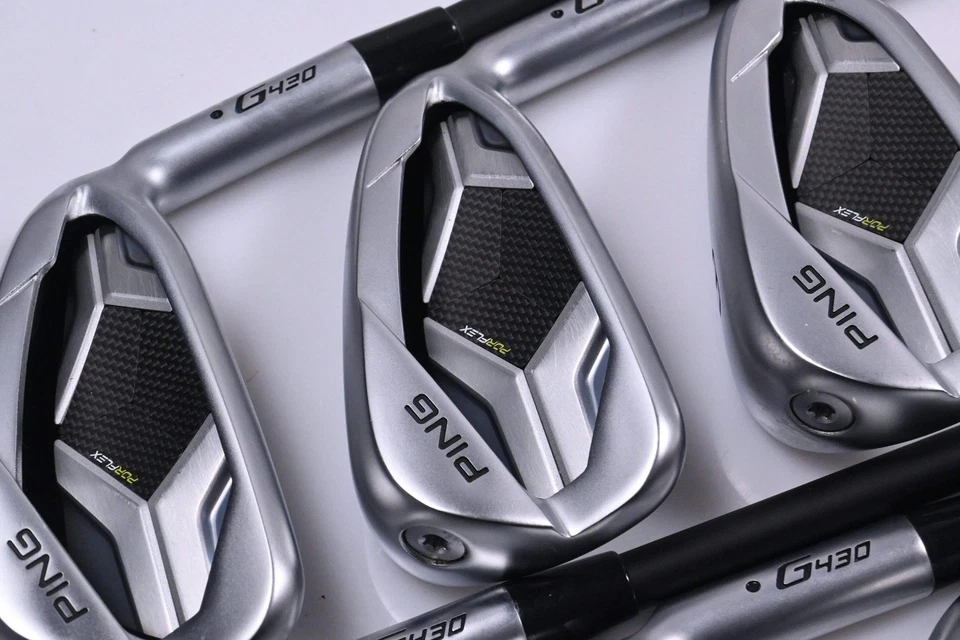 Ping G430 Irons / 6-PW+54° / Black Dot / Regular Flex Ping Alta CB Black Shafts - Image 1 of 4