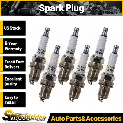 For Acura Legend 1986 1987 1988 1989 1990 DENSO Auto Parts 6pcs Spark Plug - Image 1 of 2