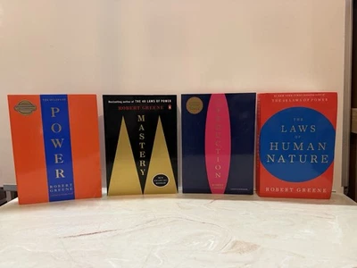 Robert Greene Power Mastery Seduction Laws Of Human Nature Big Size 4 Paperback - Image 1 of 4