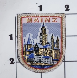 Mainz Germany Patch Souvenir Travel Shield Sew On Woven Felt - Picture 1 of 1