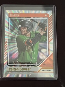 Colton Cowser 2024 Donruss Silver Laser #15 (RC) - Baltimore Orioles - Bild 1 von 2