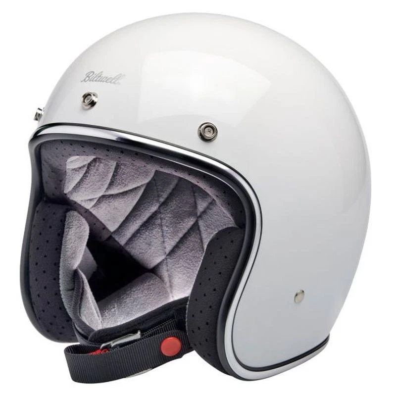 Casco de motocicleta de calle Biltwell Bonanza cara abierta - Elige talla y color Foto 1 de 4