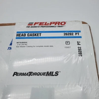 Junta de culata de motor 26282 PT Fel-Pro FelPro 26282PT Mitsubishi 2,4 L 99-0 Foto 1 de 4