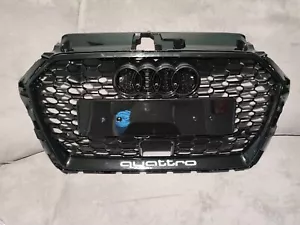 Audi A3 S3 8V Facelift ACC honeycomb grill (Black Edition Quattro) - Picture 1 of 15