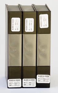 3 Sony HDCAM 6 Kassetten schwarz und codiert NEU! - Bild 1 von 2