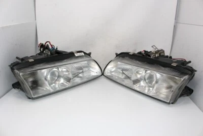 NISSAN Genuine BNR32 HCR32 R32 Skyline GT-R GTR Headlight Lights Lamps Set Used Foto 1 de 4
