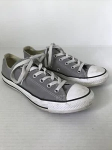Converse All Star Gray and White Sneakers Womens 10, Mens 8 - Picture 1 of 7