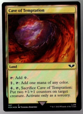 Cave of Temptation 267 Common Surge Foil Warhammer 40K MTG NM - Image 1 of 2