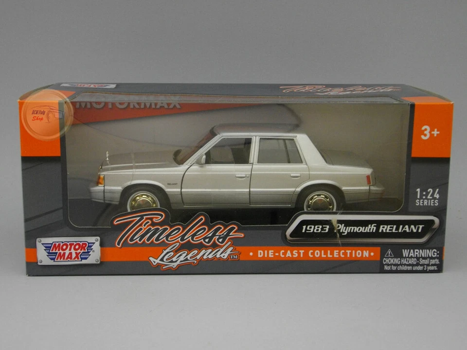 Plymouth Reliant (1983) - Motormax 1:24 - MX73336SI - Immagine 1 di 1