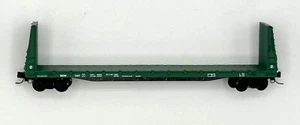 MicroTrains MTL N Scale 540100  MDW 61'8" BulkHead Flatcar MDW 1147 - Picture 1 of 4