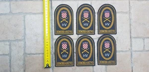 CROATIAN ARMY WAR FOR INDEPENDENCE USTASHA USTASA ARM PATCH DOMOBRANI CRO ARMY - Picture 1 of 5