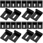  24 pcs Mirror Mounting Clips Wall-Mounted Mirrors Bracket Glass Clips Clamps