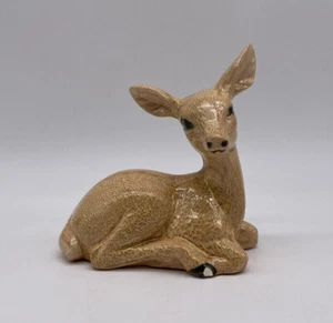 Vintage Handmade Doe Deer Figurine - Picture 1 of 8