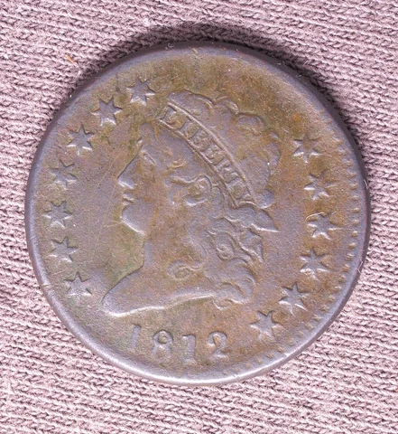 1812 Classic Head Large Cent Cover