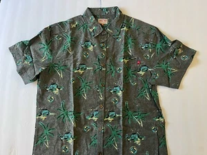 Camisa para hombre Lost Enterprises botones perdidos tejida manga corta grande - Imagen 1 de 3