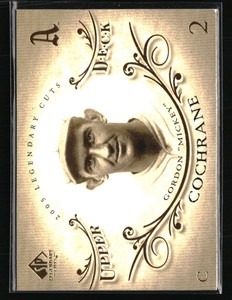 Gordon Cochrane 2005 SP Legendary Cuts #53  Baseball Card
