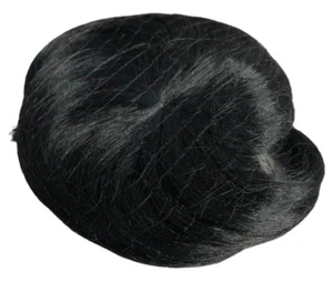 Wee 3 Puppenperücke Sugar Style Größe 12" - 13 1/2" Farbe schwarz Modacrylfaser - Bild 1 von 3