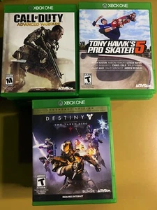 Xbox One Games: Call of Duty Advanced Warfare, Tony Hawk 5, Destiny Taken King - Picture 1 of 4