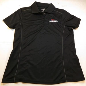 LAS VEGAS RAIDERS NFL FOOTBALL COORS LIGHT BEER BARTENDER WORK SHIRT Womens M - Picture 1 of 3