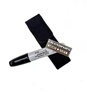 TAKTISCHER MINI MAGLITE SCHWARZ SCHNELLVERSCHLUSS NYLON MARKER / TASCHENLAMPE GÜRTELHALTER - Bild 1 von 12