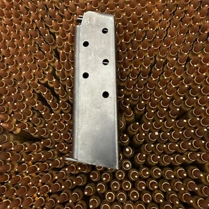 Mag Colt .45 Auto 1911 Magazine 7rd Blued Steel Clip - Picture 1 of 6