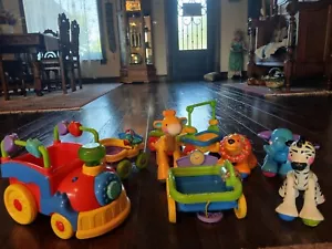 Fisher Price Amazing Animals Musical Sing Go Choo Choo Train Toy Set - Picture 1 of 21