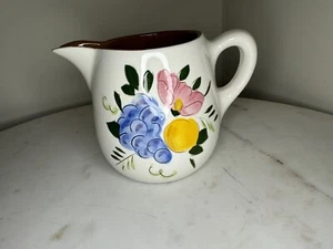 Antik 1958 Stangl Keramik Obst und Blumen 1 Pt Krug handbemalt neuwertig - Bild 1 von 7