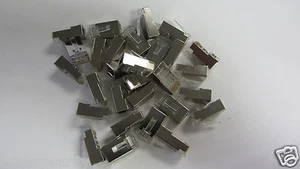 200 conectores modulares blindados 8P8C RJ45 cat 6 o Cat 5 enchufes - Imagen 1 de 2