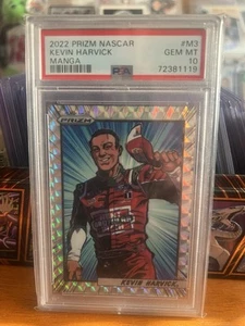 2022 Prize NASCAR Kevin Harvick Manga PSA 10 Low Pop!!!! - Picture 1 of 1