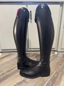 Deniro Bellini Dress Boots EU 39 US8 Black - Picture 1 of 10