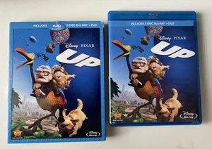 Up (Blu-ray + DVD, 2011, 3-Disc Set, w/slipcover) - Picture 1 of 4