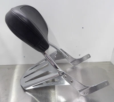 00-07 Honda Shadow Sabre VT1100C2 cromo respaldo pasajero barra Sissy paquete de 6 rack Foto 1 de 4