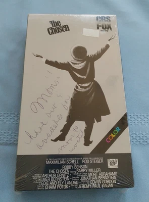 The Chosen Sliding Case VHS 1982 Maximilian Schell - Factory Sealed Foto 1 de 4