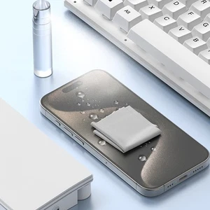 Magnetic Keypad Cleaning Set with Ergonomic Hand Support for Tidy Workspaces - Afbeelding 1 van 9