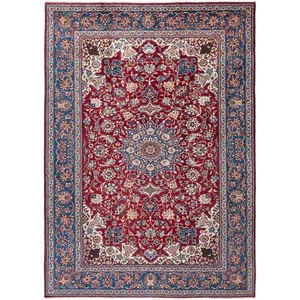 Najafabad 368X258 CM Tapis Persan En Laine Tapis Orient Rouge - Imagen 1 de 10