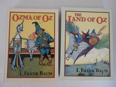 2 Books The Ozma of Oz and The Land of Oz White Series 1904 & 1907 Foto 1 de 4