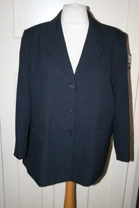 SIZE 24 SMART NAVY LONG SLEEVE JACKET - Picture 1 of 4
