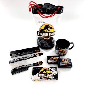 Vintage 1992 Jurassic Park Universal Studios The Lodge Overnite Travel Pak Set - Picture 1 of 9