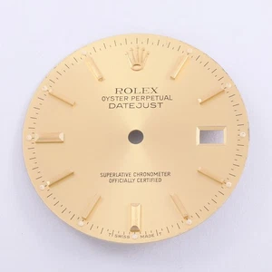 Rolex Datejust 36mm Champagne Stick Dial w/ Sec & Min Track, T Swiss Made T #C34 - Picture 1 of 5