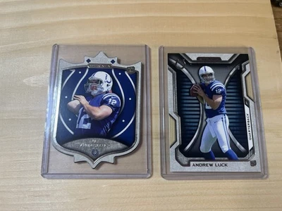 2012 Topps Strata - Rookie Lot Die-Cut & Gold Parallel /99 Andrew Luck (RC) - Image 1 of 4