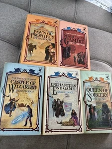 DAVID EDDINGS Belgariad Lot of 5 Paperback Books 1-5 First Editions 1982-1984 - Picture 1 of 10