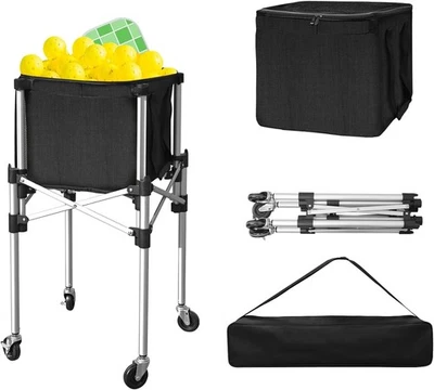 Retractable Tennis/Pickleball Hopper - Foldable Ball Basket Ball Candy Upgraded - Image 1 of 4