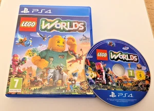 Lego Worlds PS4 Mint Disc Boxed PS5 Compatible Kids Adventure Game - Picture 1 of 8