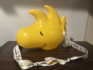 Knott's Berry Farm Peanuts Woodstock Popcorn Bucket with Lanyard 2024 Limited Ed - Picture 1 of 5
